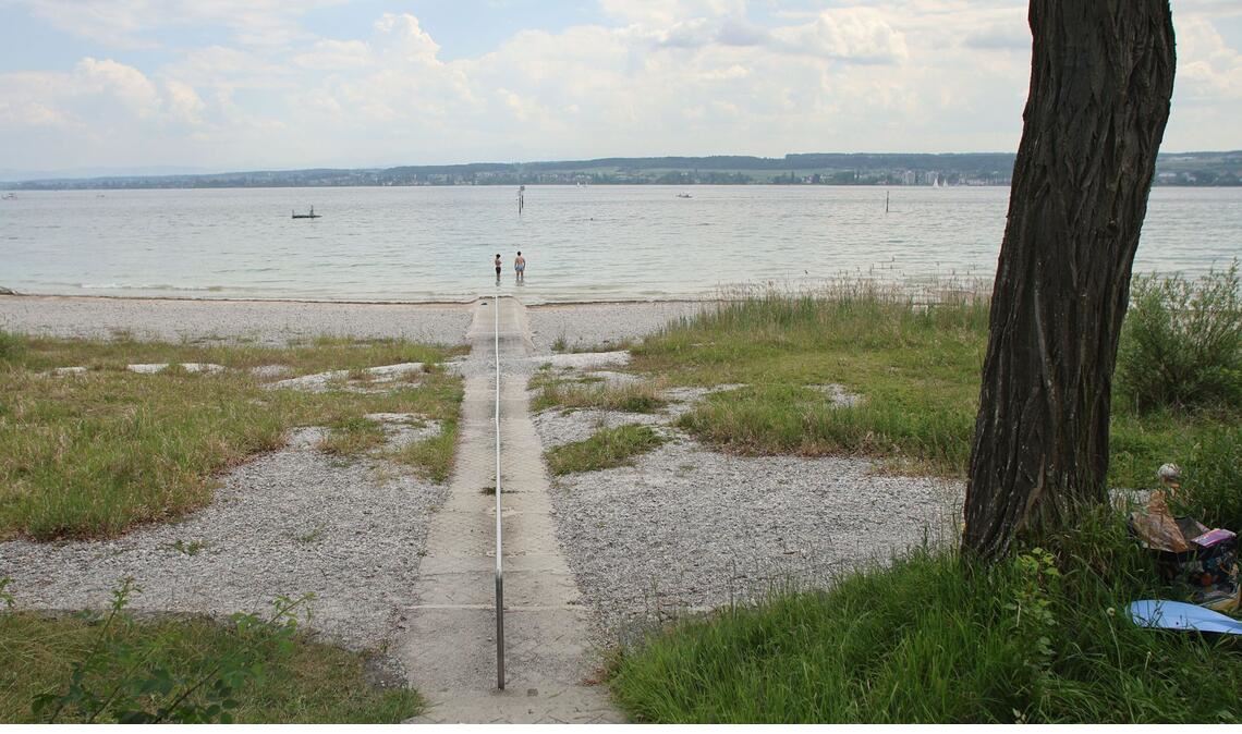 Der Bodensee führt derzeit so wenig Wasser wie selten Ende Mai.