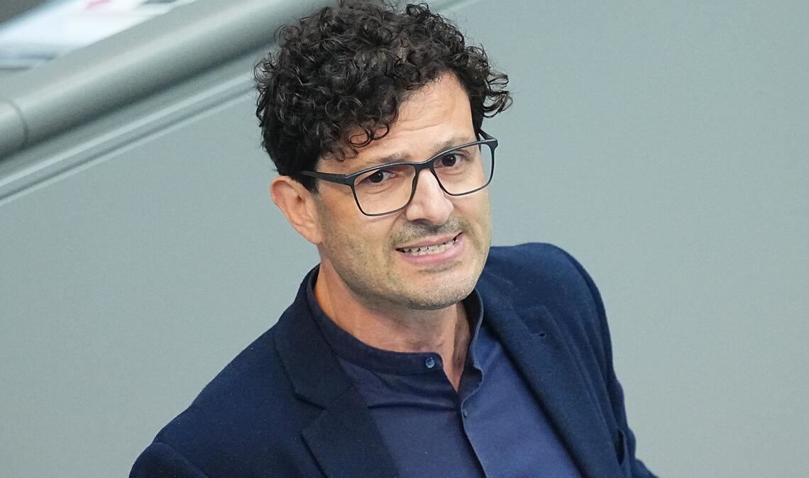 Der Bundestagsabgeordnete Luigi Pantisano möchte Linken-Vorsitzender werden. (Archivbild)