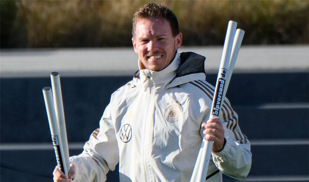 Der Bundestrainer Julian Nagelsmann strukturiert die deutsche Nationalmannschaft neu.