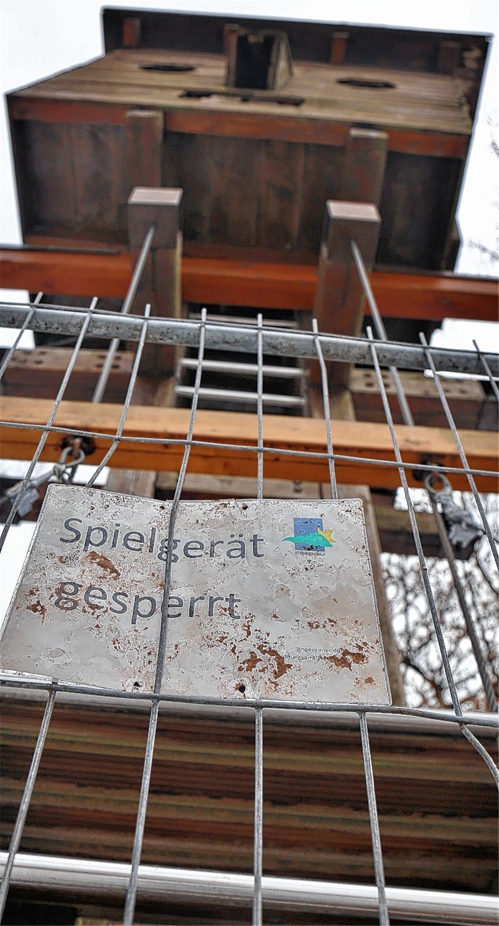 Kinder wünschen sich neuen Spielturm