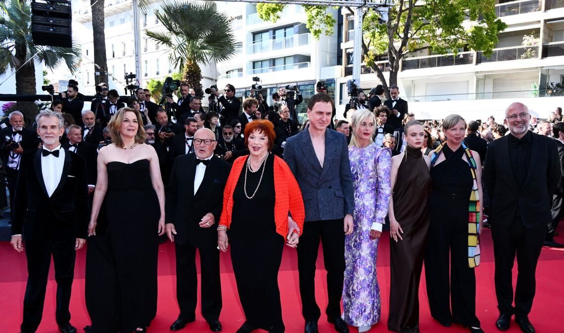 Der Cast von "Heimsuchung" kam nach Cannes.