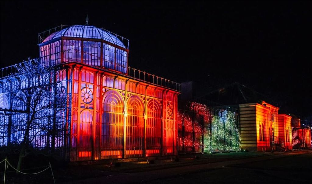 Der Christmas Garden wird ab Mitte November die Wilhelma wieder in magisches Licht tauchen.