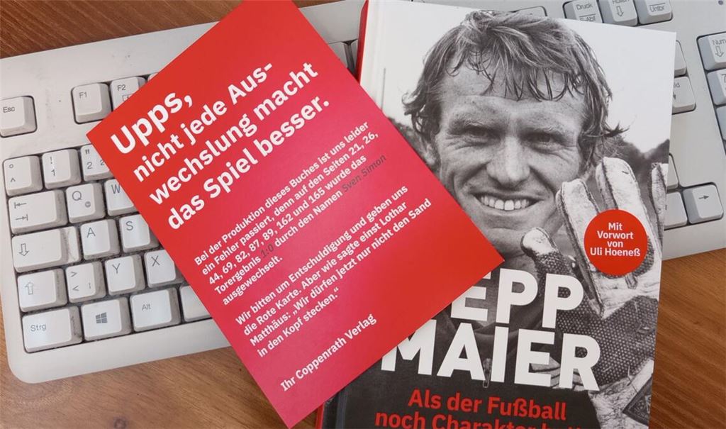 Der Coppenrath Verlag macht etwas, was noch nie ein Fußballer getan hat: er gibt sich selbst die Rote Karte.