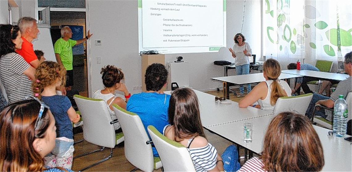 Gerne auch flott walken