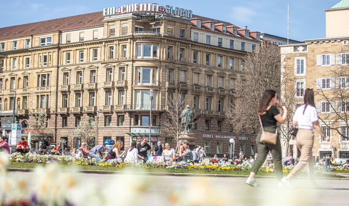 Der DWD sagt für Stuttgart am Dienstag Höchsttemperaturen von 19 Grad voraus (Archivbild).