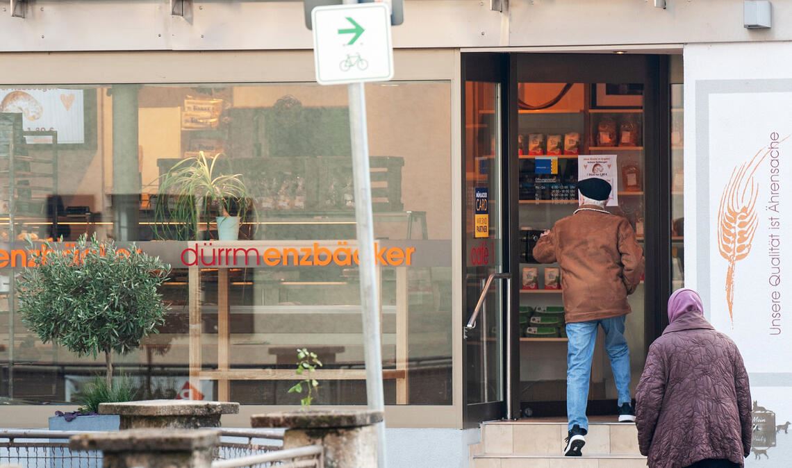 Der Dürrmenzbäcker schließt. Fotos: Archiv