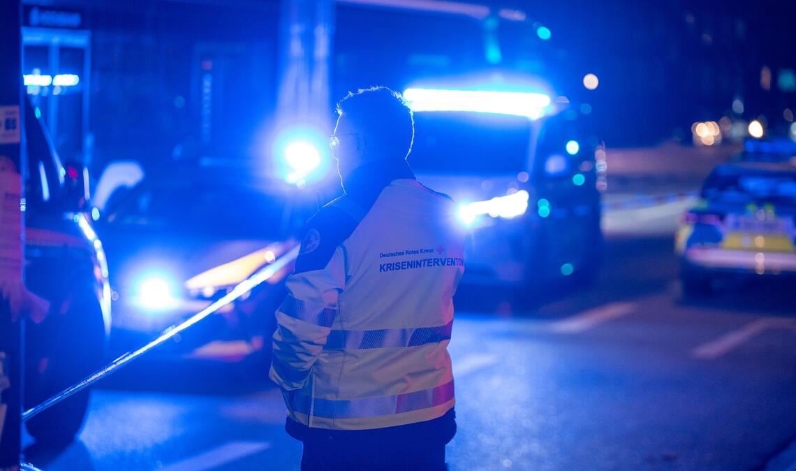 Der Einsatz der Polizei lief am Abend noch.