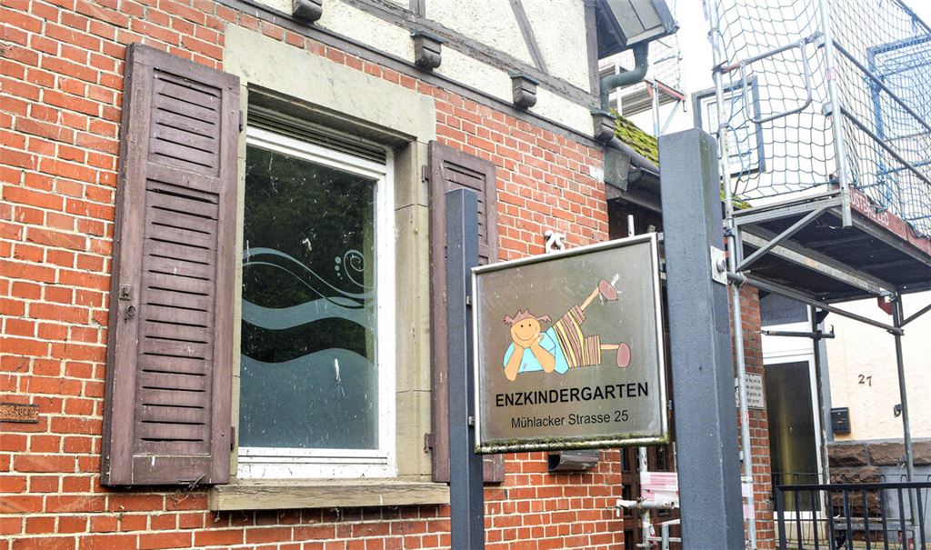 Der Enzkindergarten soll im September wieder in Betrieb gehen. Foto: Stahlfeld