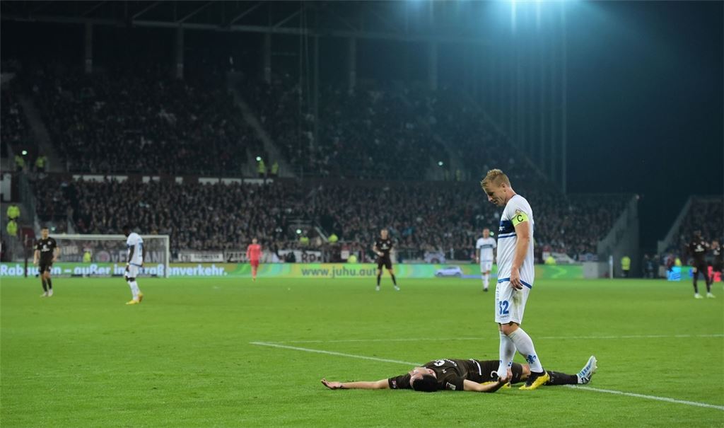 Der FC St. Pauli und Darmstadt 98 trennten sich 1:1.