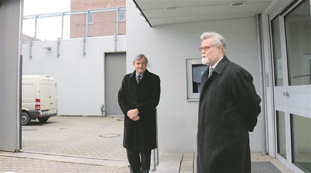 Der FDP-Landtagsabgeordnete Dr. Hans-Ulrich Rülke (li.) und sein Parteifreund, der rheinland-pfälzische Justizminister Herbert Mertin.Foto: Wewoda