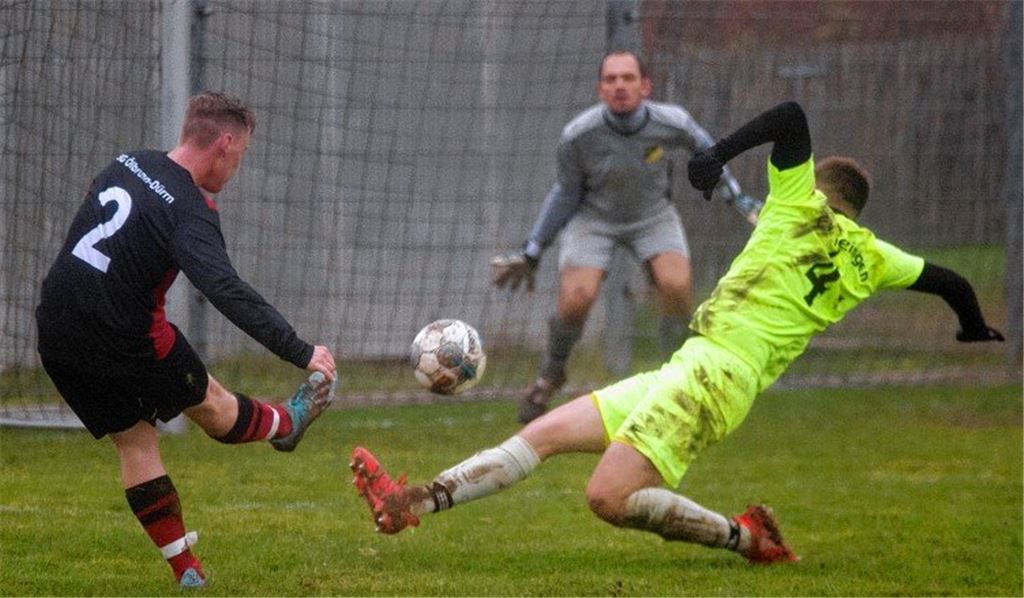 Dramatik bestimmt das untere Drittel