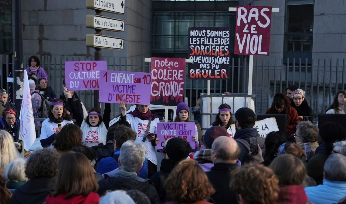 Der Fall von Gisèle Pelicot hatte die Debatte darüber, Einvernehmlichkeit ins Strafrecht aufzunehmen, angefacht. (Archivbild)