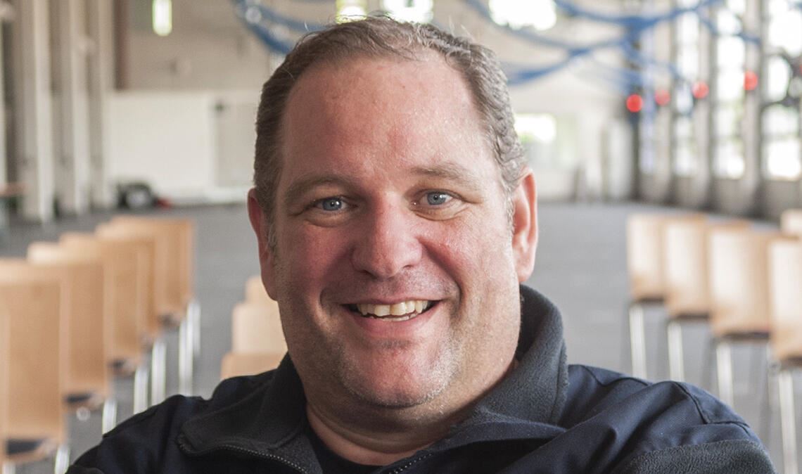 Der Feuerwehrkommandant Matthias Donath. Foto: Archiv