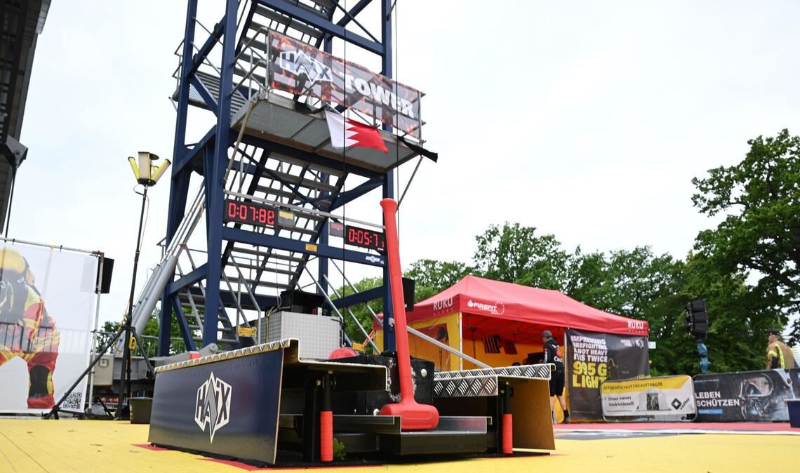 Der Feuerwehrmann kam bei einem Wettkampf auf der Fachmesse Interschutz in Hannover ums Leben. (Archivbild)