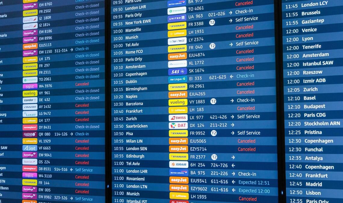 Der Flugbetrieb am BER soll nach einer Unterbrechung wieder starten.