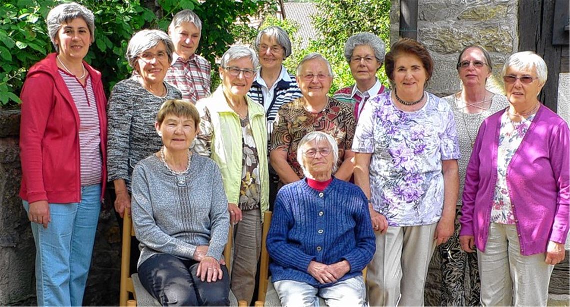 Der Frauenkreis Mühlhausen.