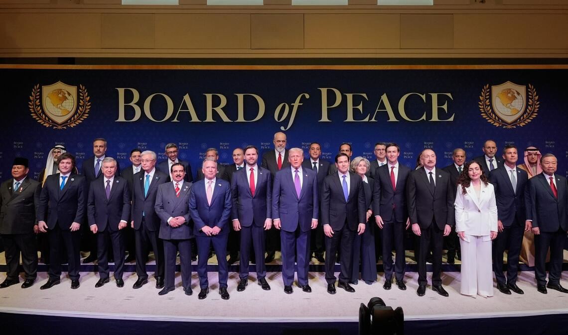 Der Friedensrat ist zu einer ersten Sitzung in Washington zusammengekommen.