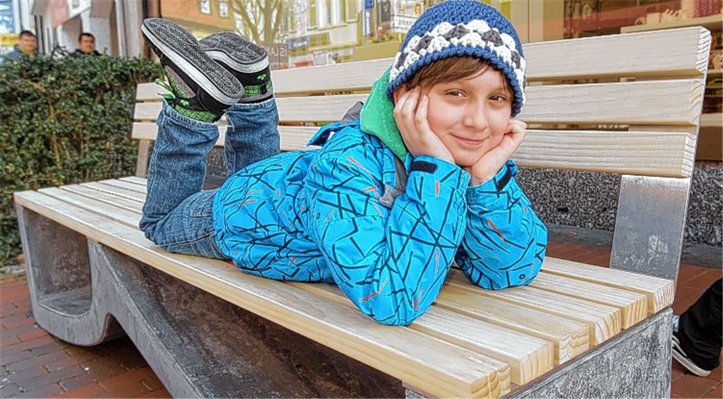 Der Frühling ist eine Bank