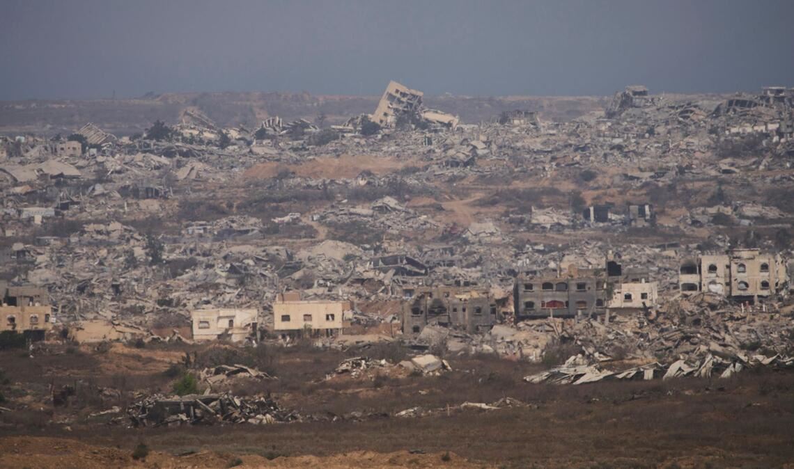 Der Gazastreifen ist mittlerweile in weiten Teilen zerstört. (Archivbild)