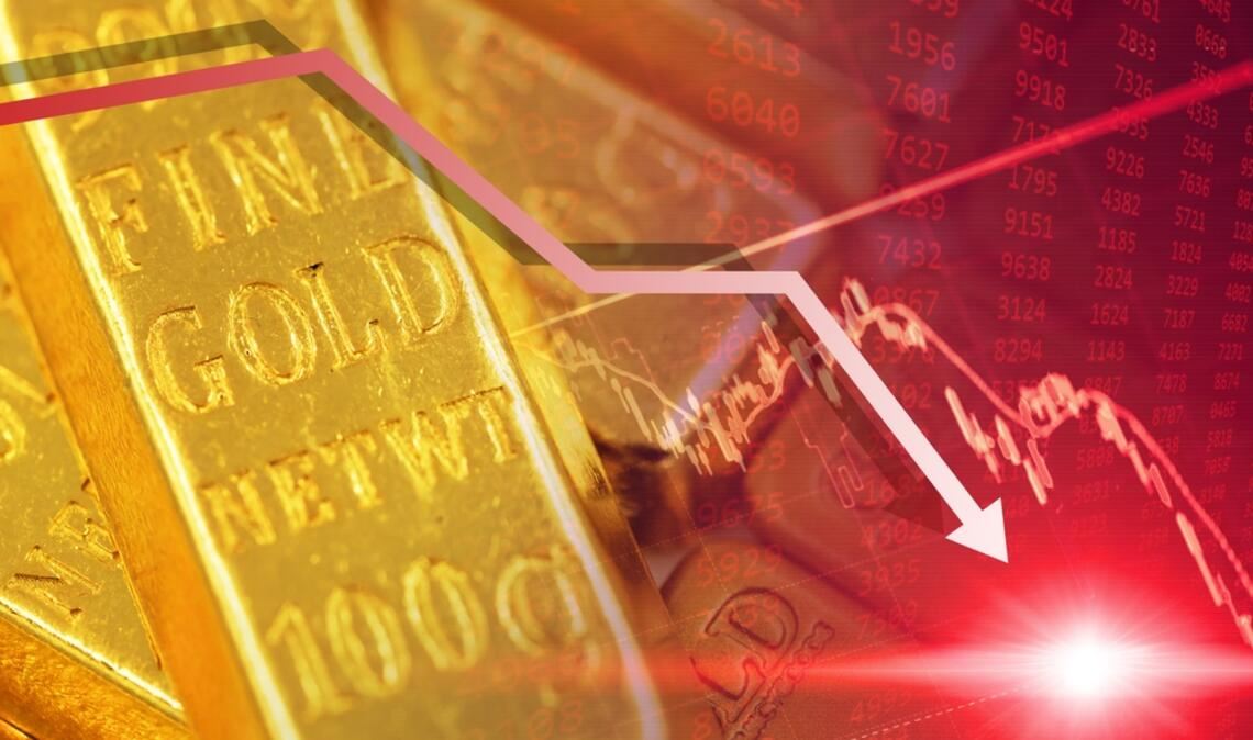 Der Goldpreis ist auf ein neues Jahrestief gefallen und hat über das Wochenende weitere 10 Prozent verloren. Erfahren Sie, welche Faktoren den Kursrückgang ausgelöst haben.