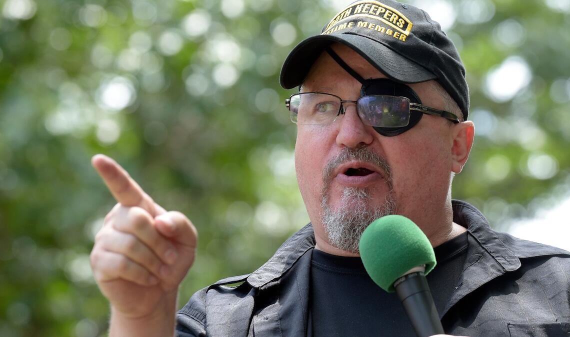 Der Gründer der rechtsextremen Miliz "Oath Keepers": Stewart Rhodes.