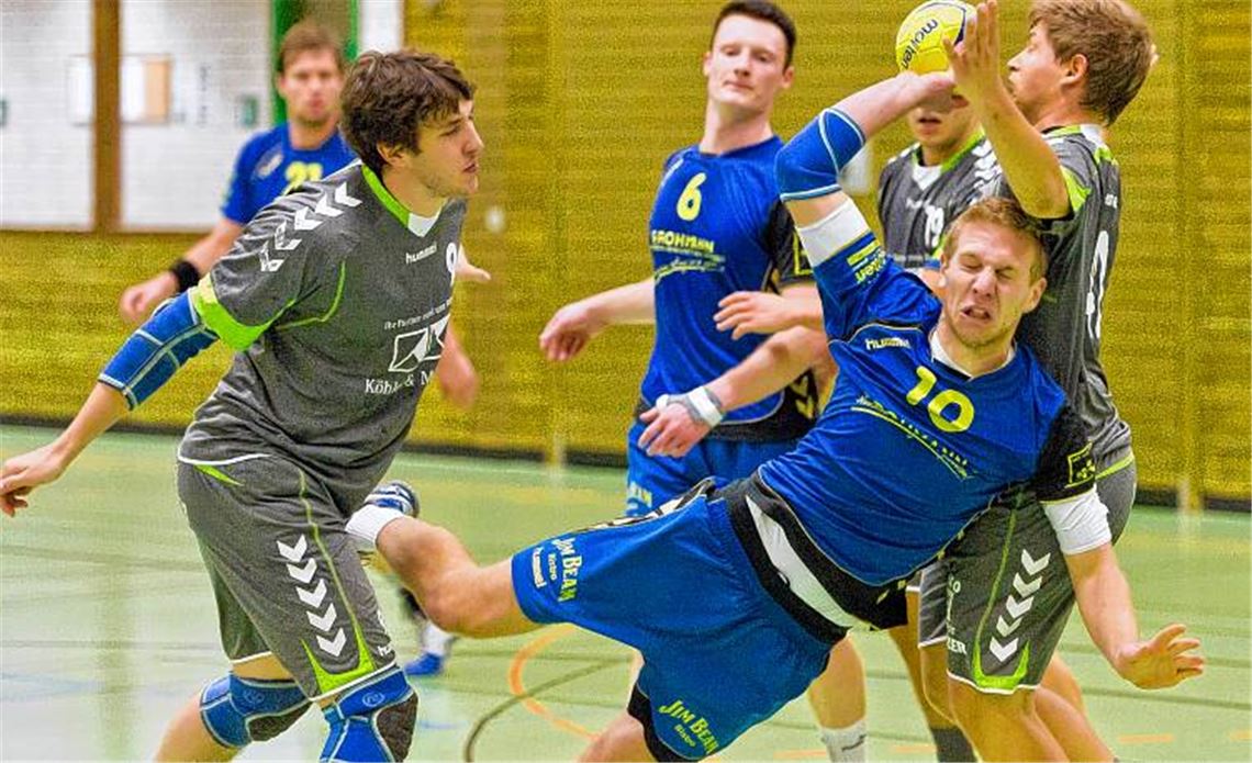 Der HC Blau-Gelb Mühlacker muss morgen auswärts in Ispringen ran. Ob die Handballer aus der Senderstadt den Gegner einmal mehr ärgern können? Archivfoto: Zschorsch