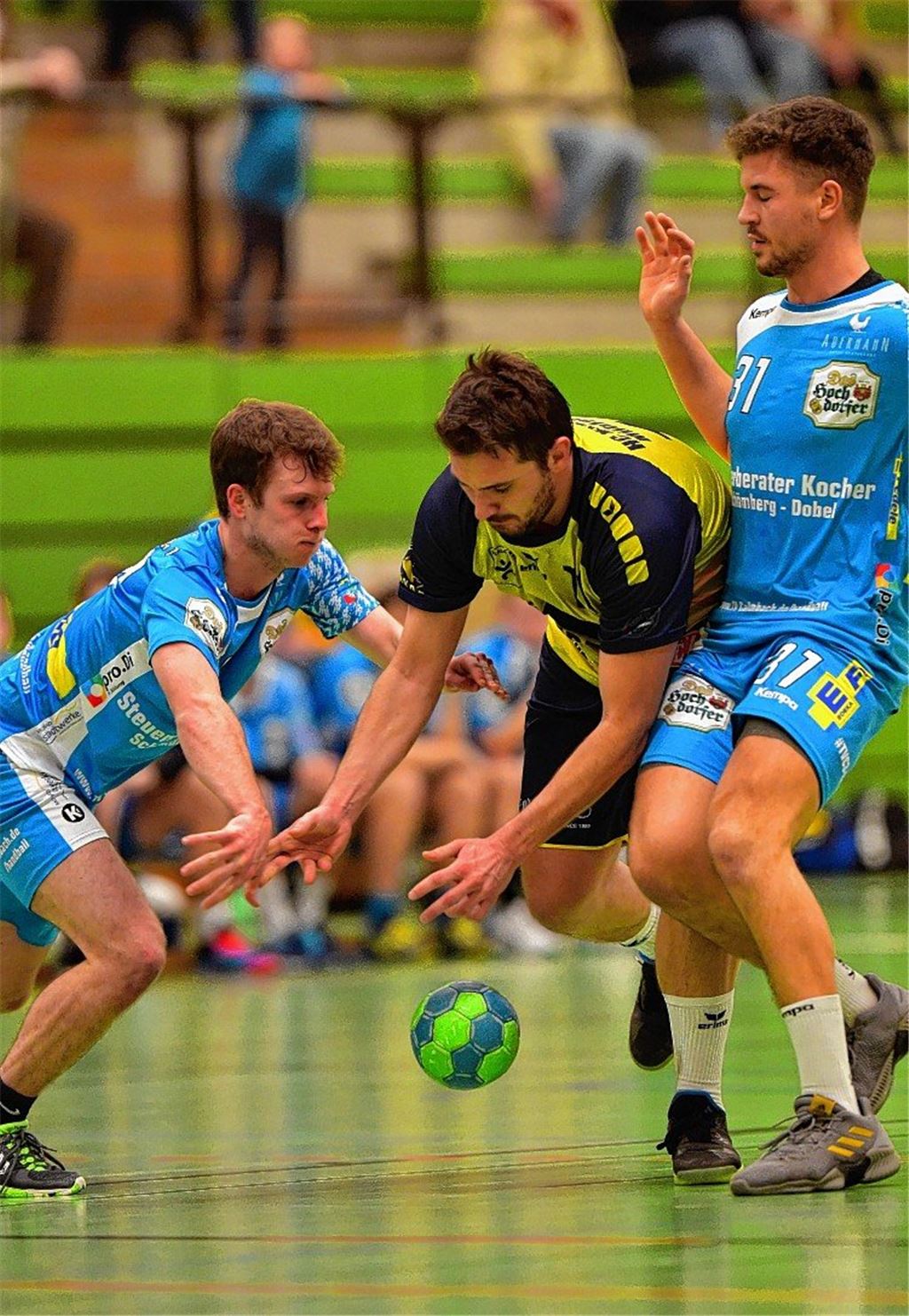 Handballer fahren langsam hoch