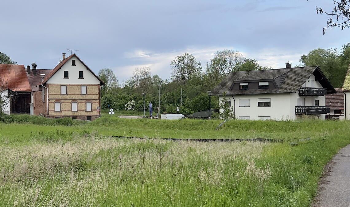 Der Hochwasserschutz beim „Bahnhöfle“ in Ölbronn ist mit rund 780000 Euro die größte Investition im Etat 2025. Foto: Helbig
