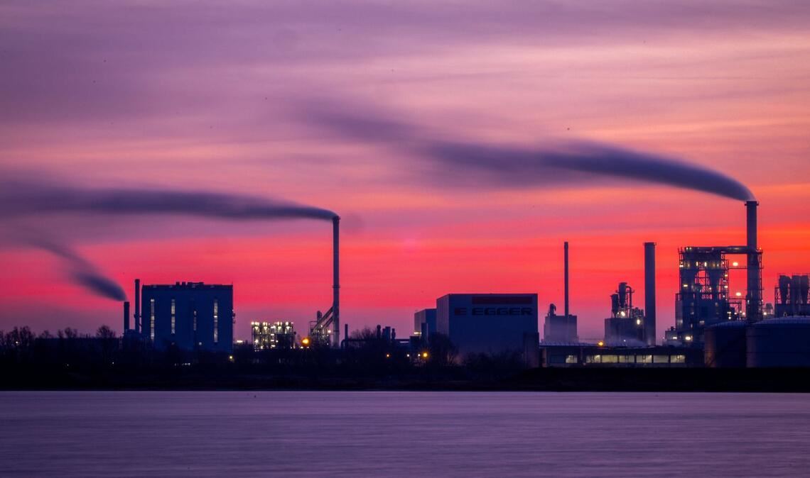 Der Jahresauftakt lief überraschend gut für die Industrie. (Archivbild)