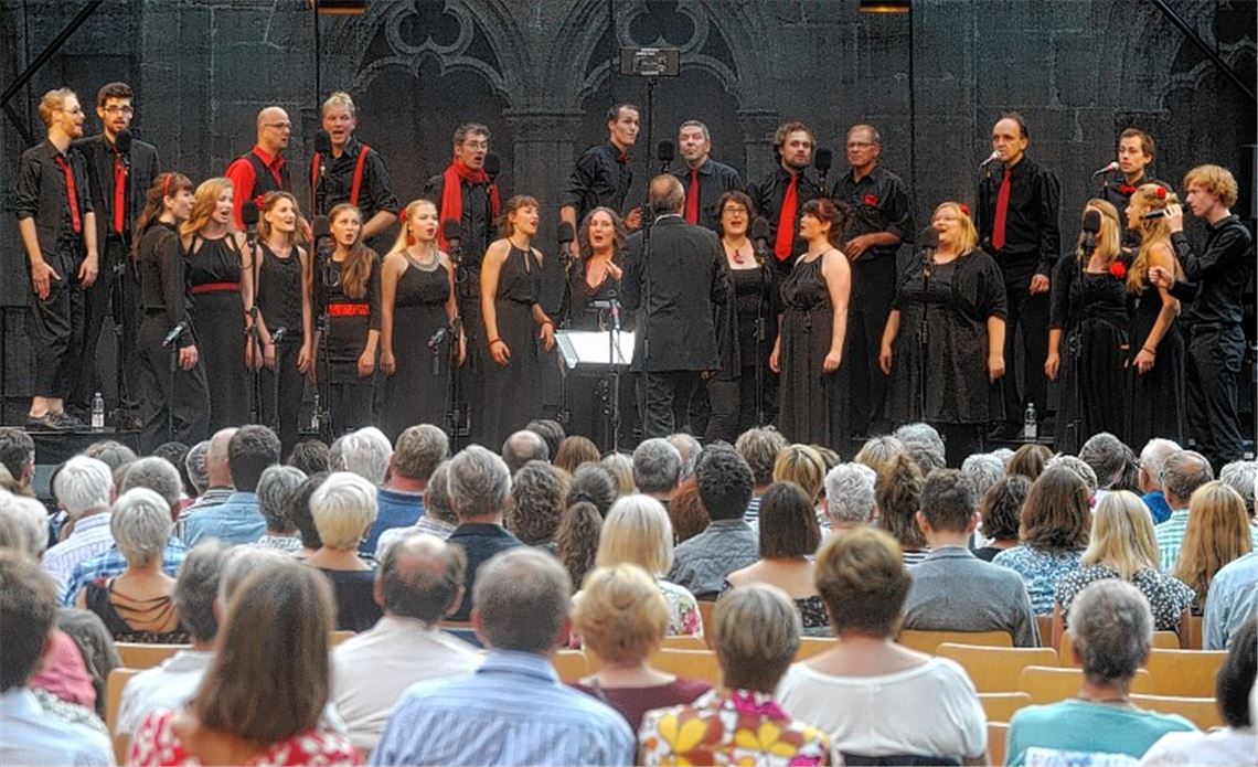 Gesungener Jazz unter freiem Himmel