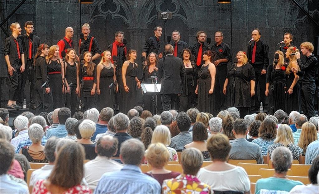 Gesungener Jazz unter freiem Himmel