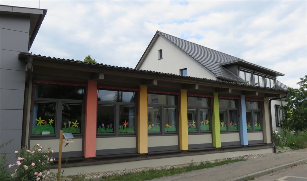 Der Kindergarten an der Esselbachstraße. Foto: Archiv
