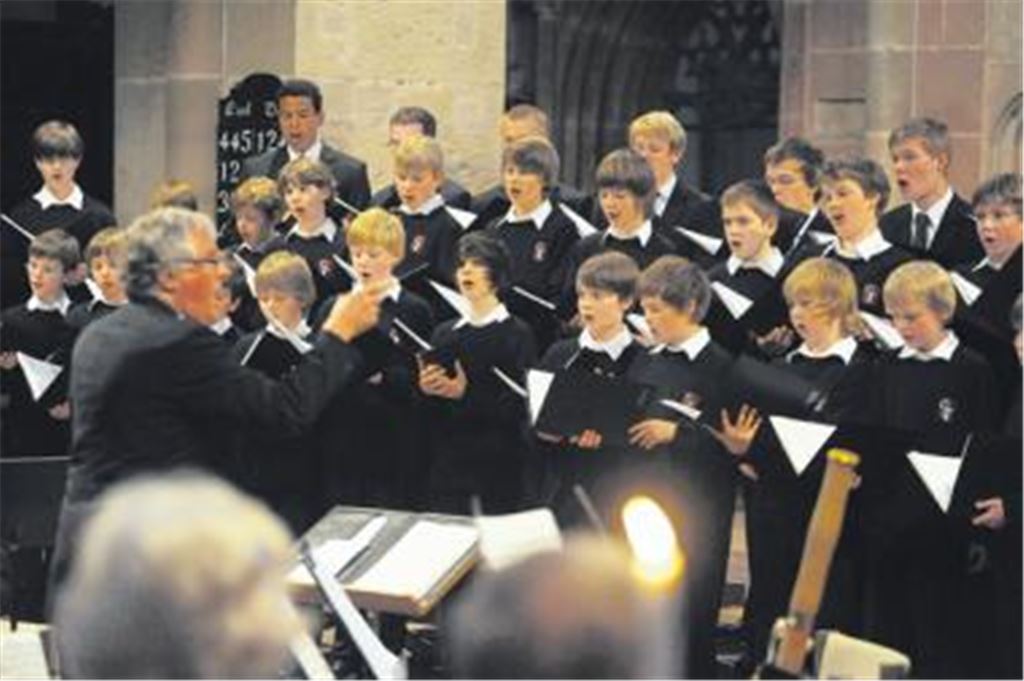 Der Knabenchor collegium iuvenum Stuttgart besticht mit kultiviertem Gesang und feinstimmigen Interpretationen.
Foto: Fotomoment