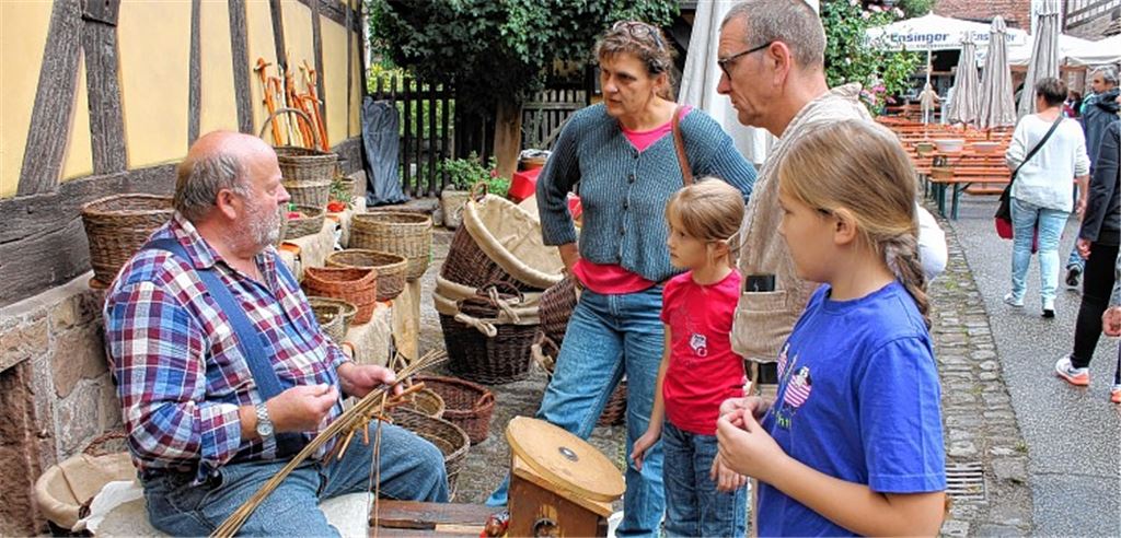 Großes Interesse an der Handwerkskunst