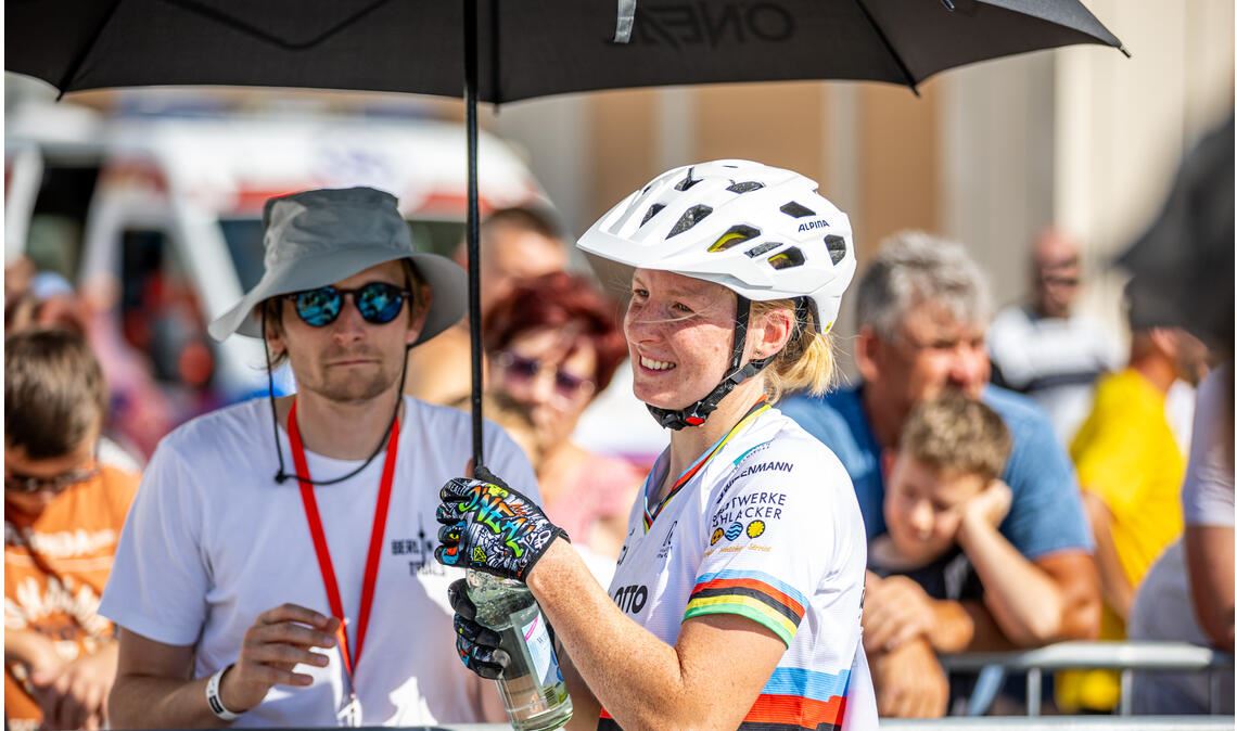 Der Lauf in Wadowice ist auch eine Hitzeschlacht. Foto: privat