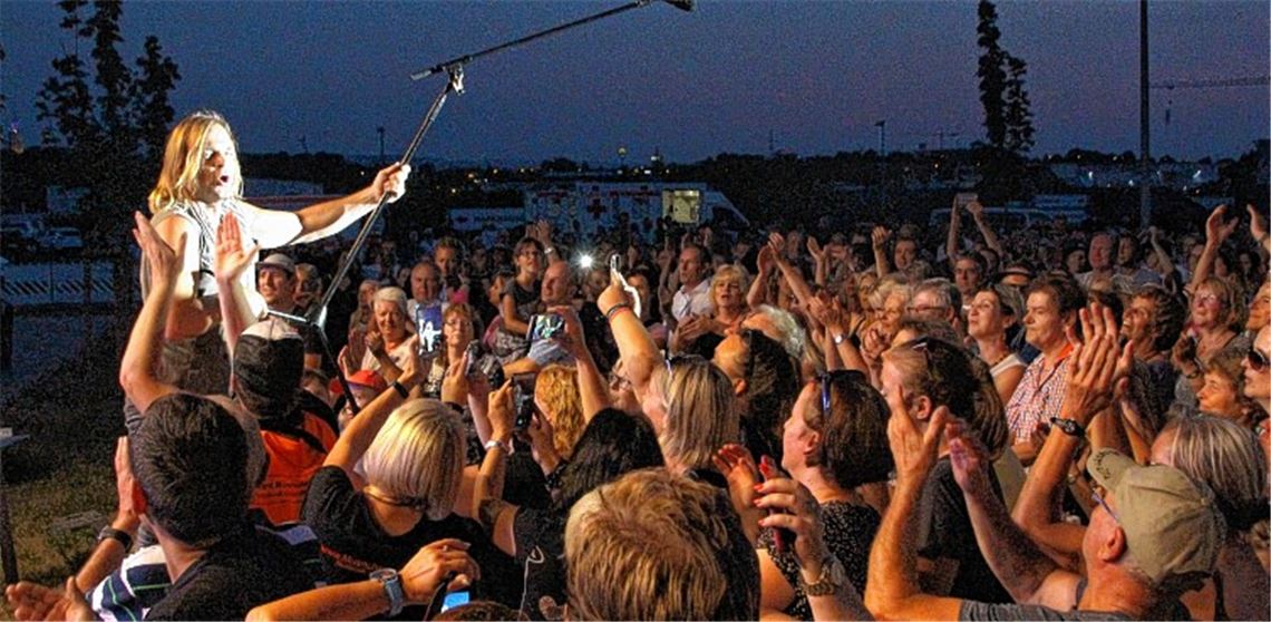 Münchener Freiheit heizt Konzertbesuchern ein