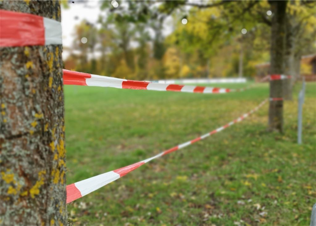 Der Lockdown sorgt auf Sportplätzen – hier beim SV Sternenfels – für Stille.Foto: Huber