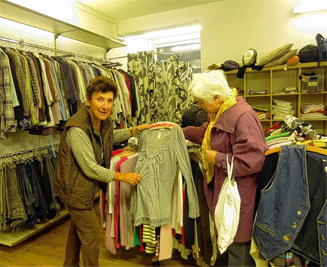 Der „Madita“-Laden Mühlacker verkauft Gebrauchtes für den guten Zweck.