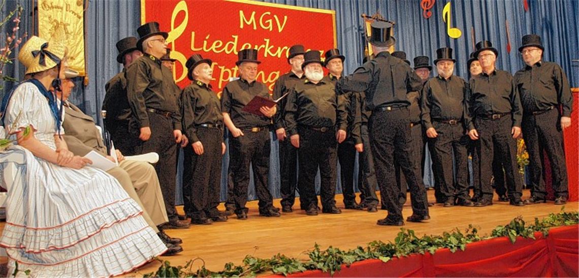 Iptinger Liederkranz feiert Jubiläum Iptinger Liederkranz feiert Jubiläum