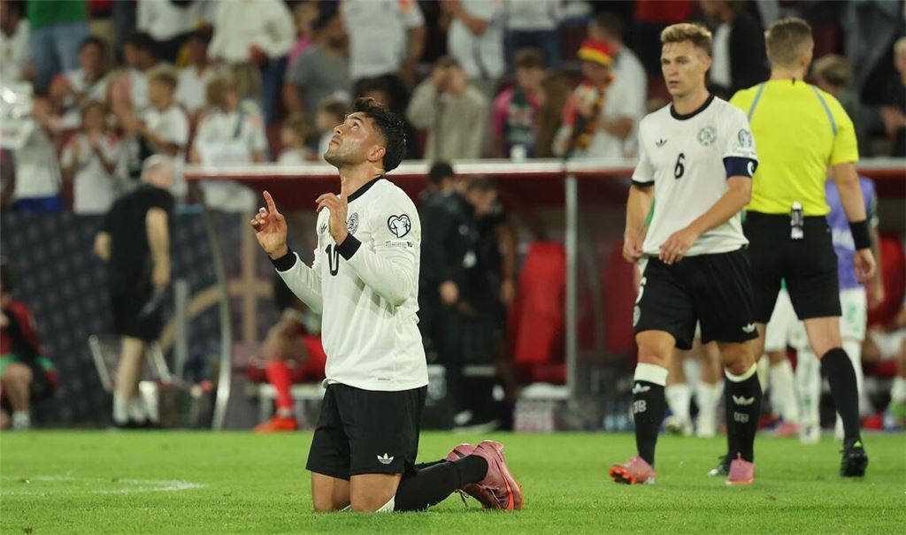 Der Mainzer Nadiem Amiri war einer der Lichtblicke auf dem Rasen.
