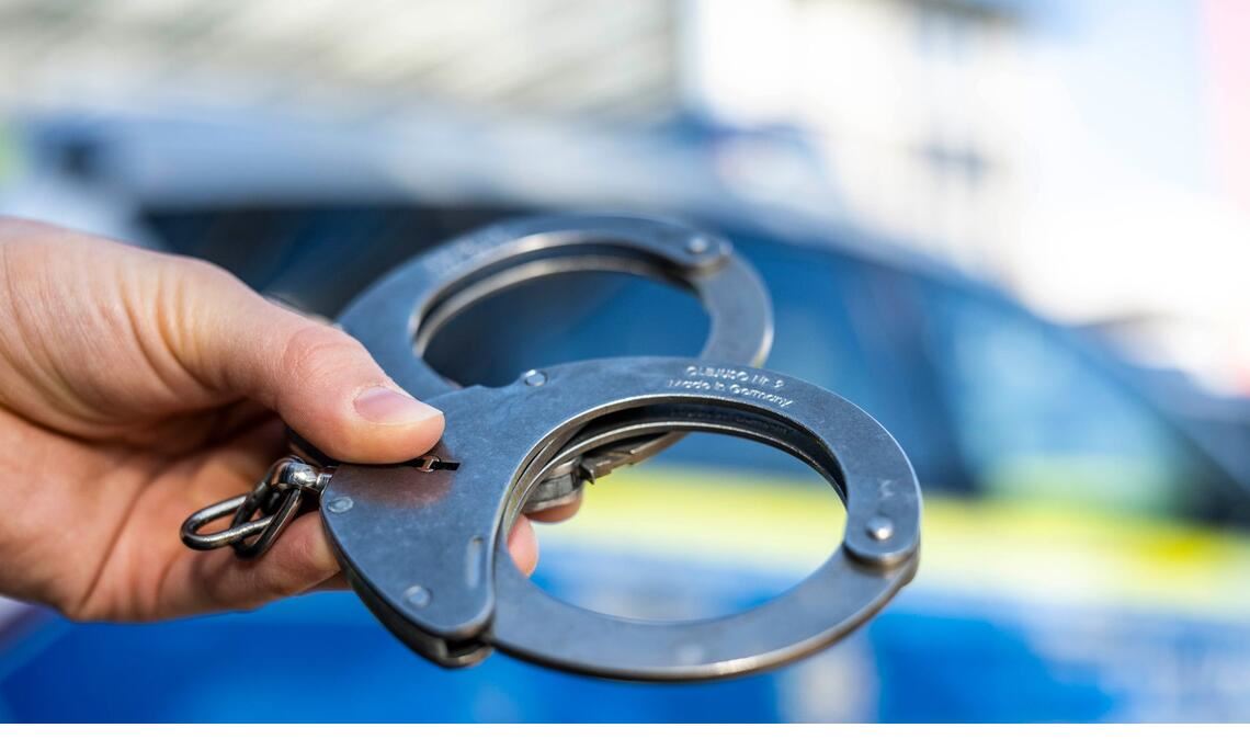 Der Mann wurde festgenommen. (Symbolbild)