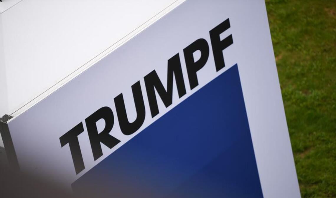 Der Maschinenbauer Trumpf hat rote Zahlen geschrieben. Foto: dpa