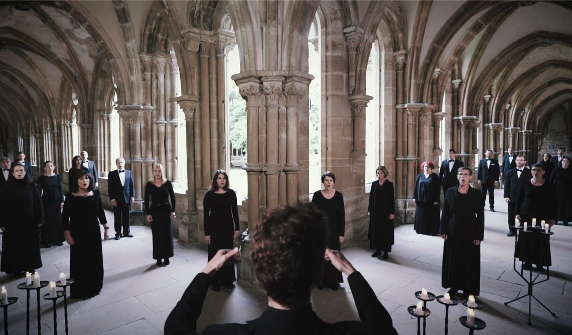 Der Maulbronner Kammerchor beteiligt sich bei dem digitalen Unesco-Weltkulturerbetag mit einer Gesangseinlage via Video. Foto: Friedrich
