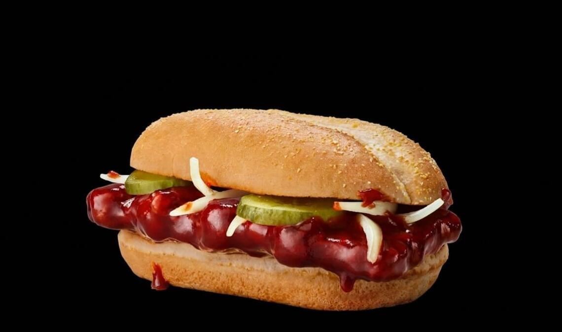 Der McRib wird bald aus dem Sortiment genommen.