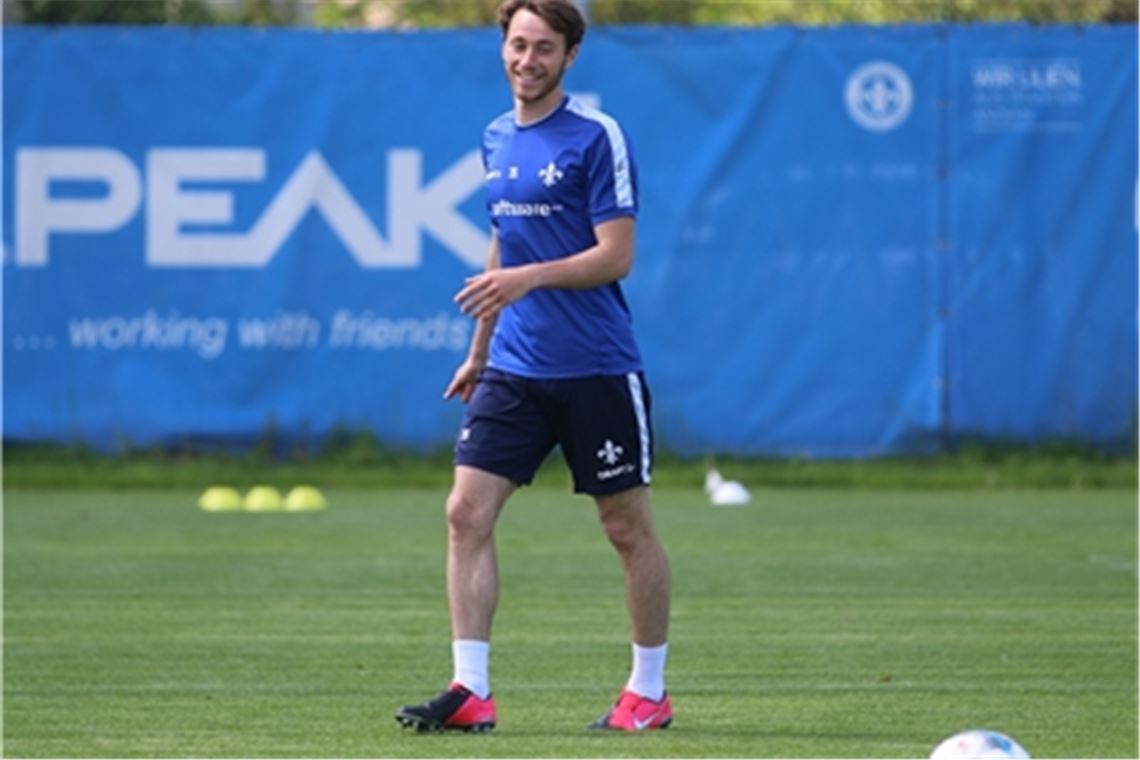 Darmstadt-Profi Matthias Bader will sich „wieder neu beweisen“ Der Mönsheimer Matthias Bader (23) kickt bei Zweitligist Darmstadt 98.Archivfoto: Darmstadt 98