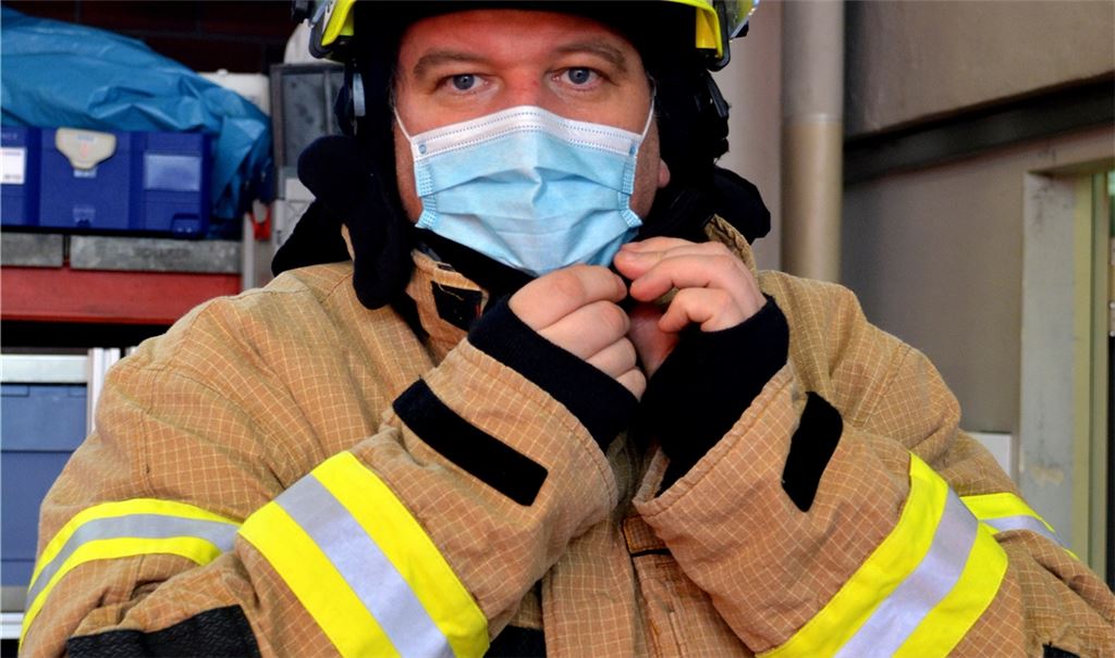Der Mühlacker Feuerwehrkommandant Matthias Donath äußert sich zu Bränden von E-Fahrzeugen. Foto: Archiv