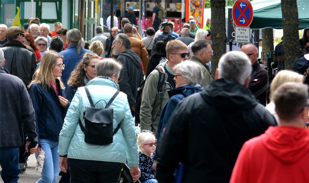 Der Mühlacker Frühling ist ein Besuchermagnet: Derzeit klärt ein Fachbüro, wie ein Sicherheitskonzept für das Veranstaltungswochenende im Mai aussehen könnte. Foto: Archiv