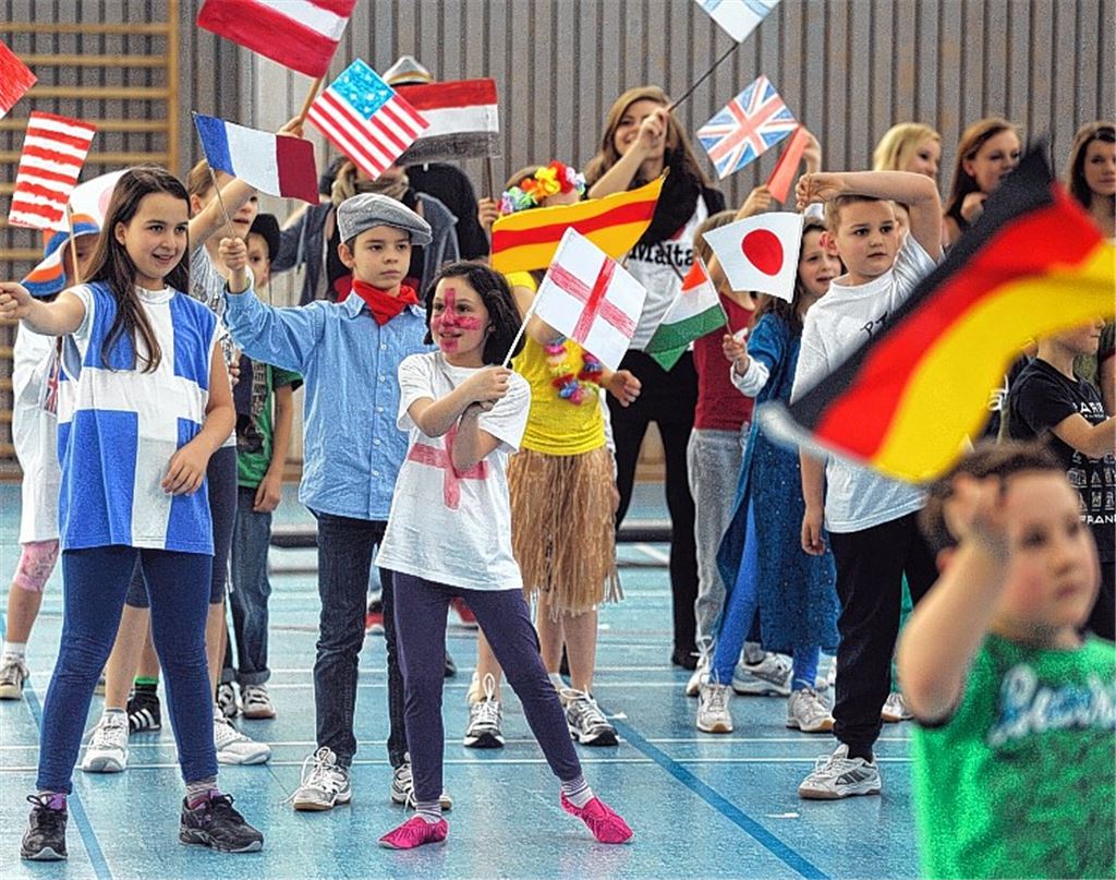 Der Nachwuchs geht bei der Jugendjahresfeier des TSV Maulbronn auf Weltreise.