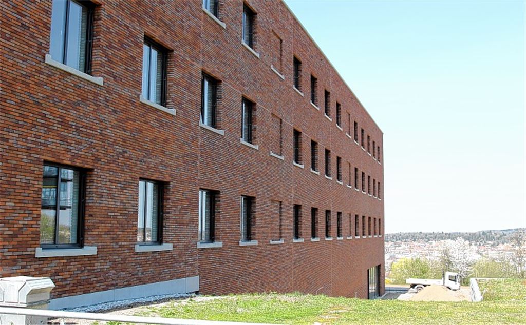Der Neubau bietet einen hervorragenden Blick auf Pforzheim.