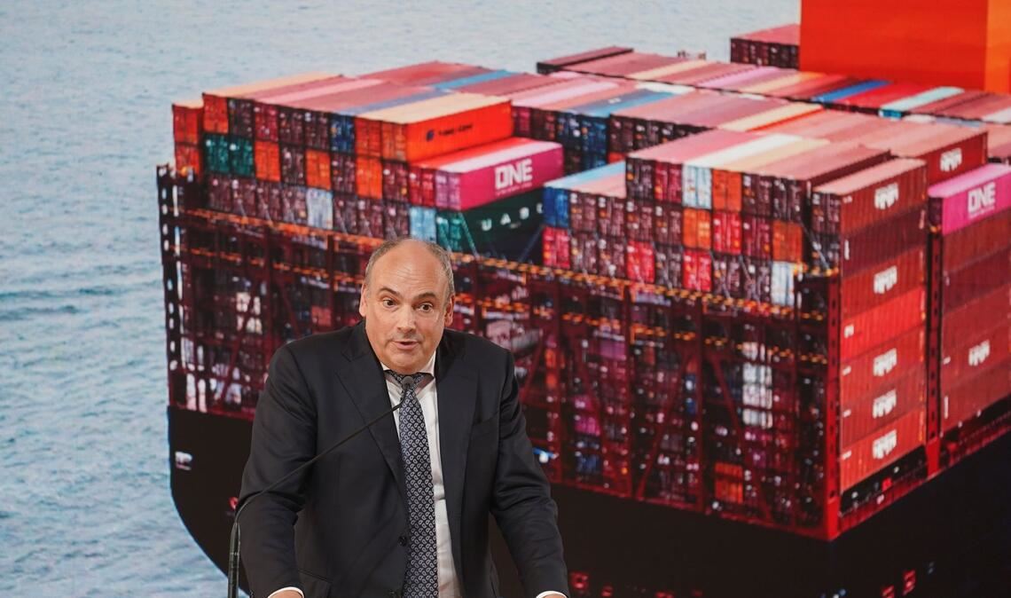 Der Niederländer Jansen ist seit Juli 2014 Chef der Reederei Hapag-Lloyd. (Archivbild)